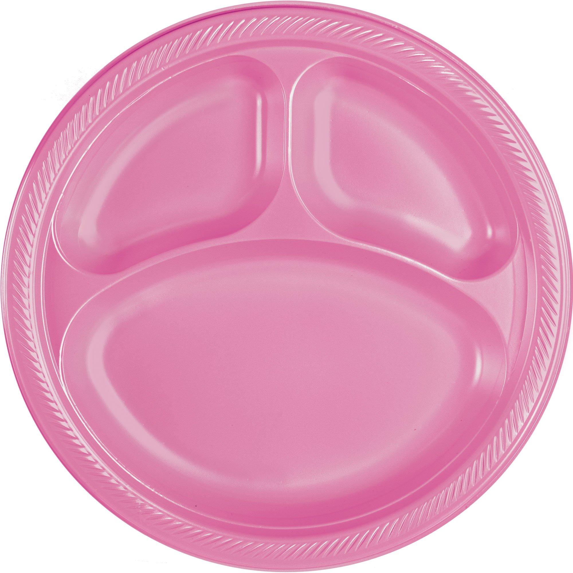 Disposable plastic plates clearance with dividers